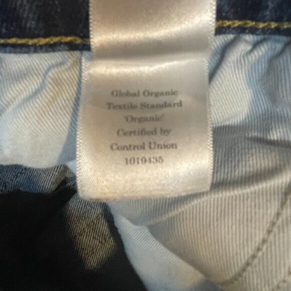 Everlane Jeans Womens 26 Blue Original Cheeky Straight Organic Cotton Mid Rise - Picture 9 of 13